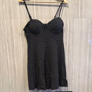 American Eagle Outfitters Black and White Mini Dress